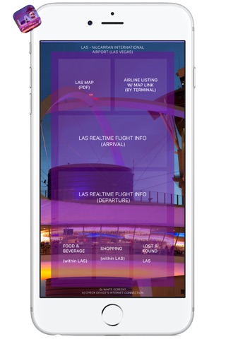 LAS AIRPORT - Realtime Flight Info - McCARRAN INTERNATIONAL AIRPORT (LAS VEGAS) screenshot 2