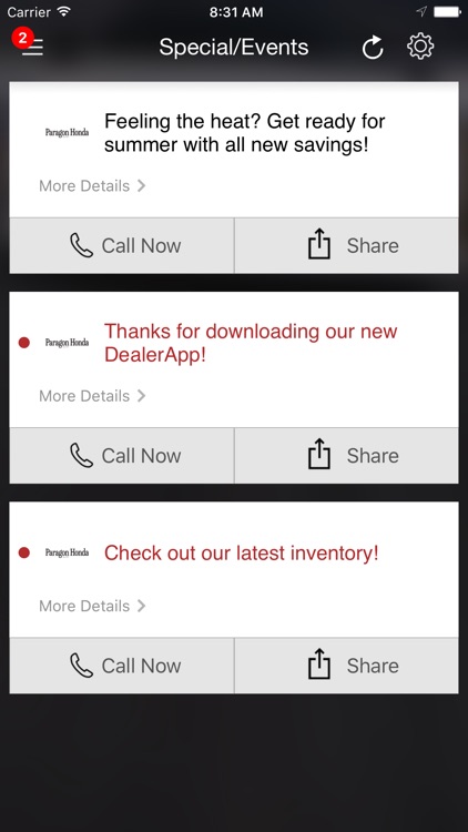 Paragon Honda DealerApp screenshot-3