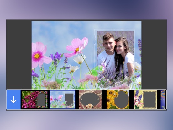 Flower Photo Frame - Art Photography & mega Framesのおすすめ画像1