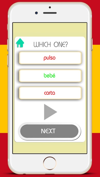 Learn Spanish Vocabulary - Practice, review and test yourself with games and vocabulary lists iPhone screenshot 2 - Education app