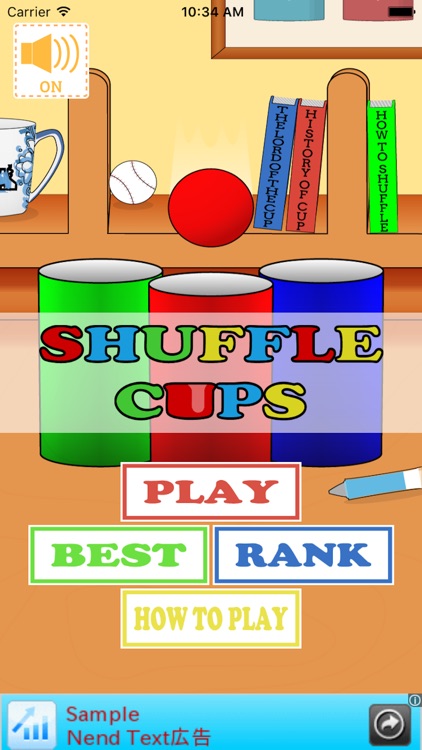 SHUFFLE CUPS