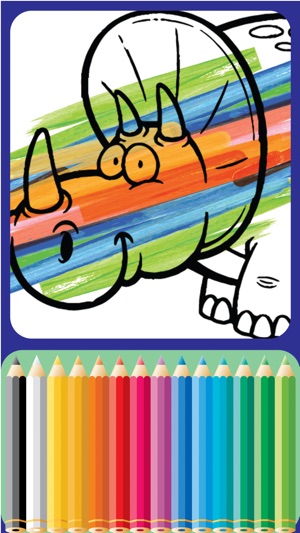 Dinosaurs Village coloring page for boys Third Edition(圖2)-速報App
