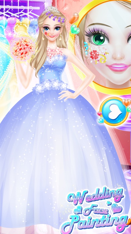 Wedding Face Painting Makeup For Elsa screenshot-4