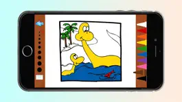 Game screenshot Dinosaur Coloring Book Game for Kids Free hack