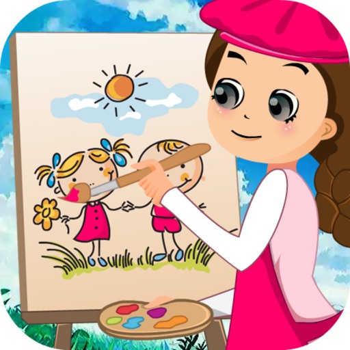 Mystery In The Art Class－ Baby Drawing/Princess Pictures iOS App