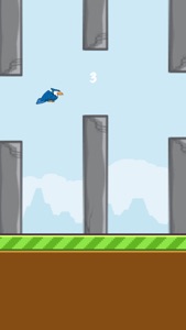 Impossible Bluejay - A flappy's adventure screenshot #1 for iPhone