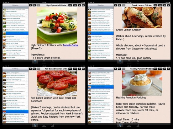 Screenshot #4 pour South Beach Recipes Plus+