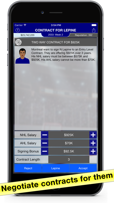 Hockey Agent: Team Manager simのおすすめ画像3