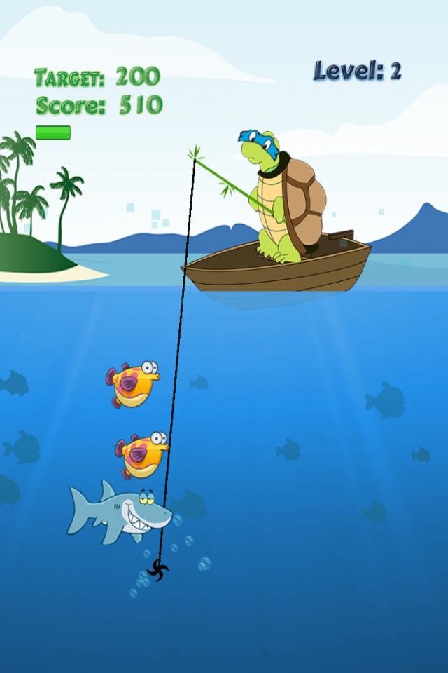Turtle Fishing Catch a Big Fish in Deep Sea screenshot 3
