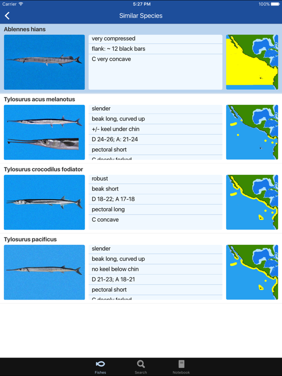 Screenshot #6 pour Fishes: East Pacific