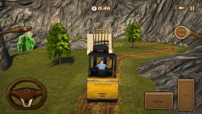 エクストリーム貨物輸送トラックドライバー＆フォークリフトクレーン運転ゲームのおすすめ画像3