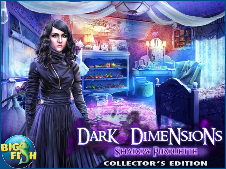 Dark Dimensions: Shadow Pirouette HD - A Scary Hidden Object Game (Full) screenshot-4