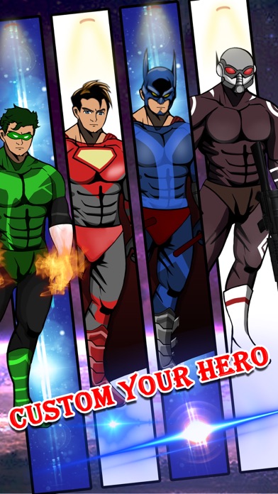 Screenshot #2 pour Create Your Own Man SuperHero - Comics Book Character Dress Up Game for Kids & Boys