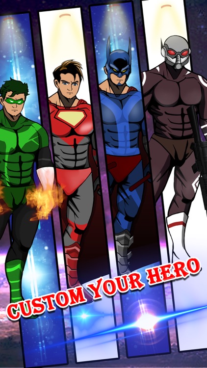 Create Your Own Man SuperHero - Comics Book Character Dress Up Game for Kids & Boys