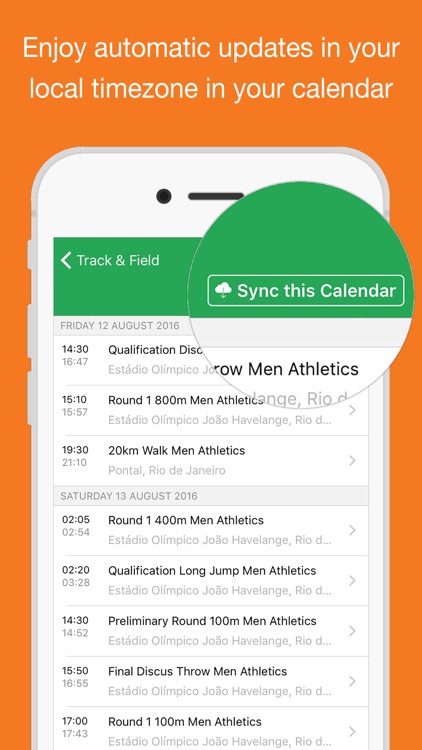 Rio Calendar 2016 (RioCal)