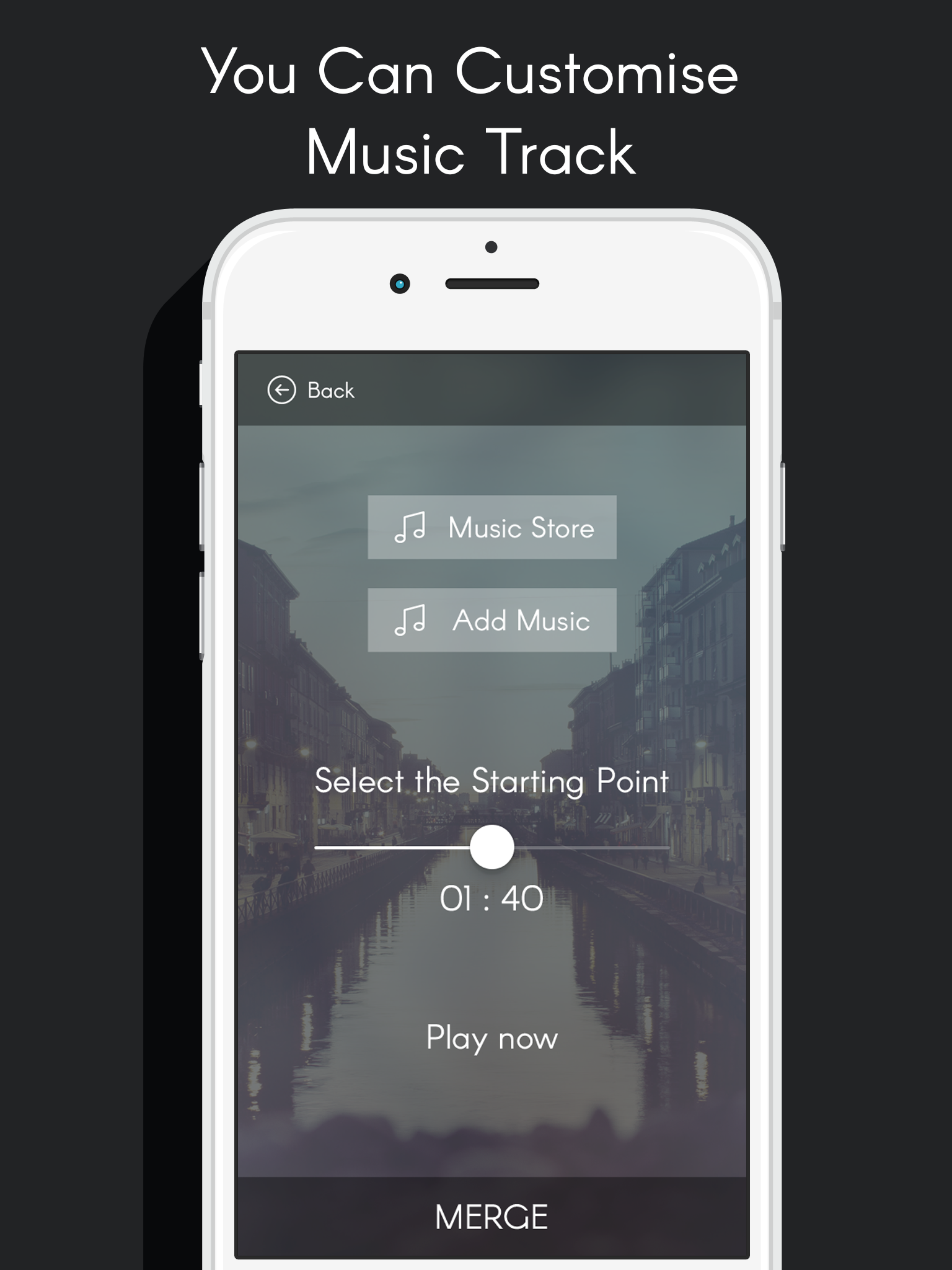 Add Videos to Music - Merge background audio, movie maker & video editor free screenshot 7