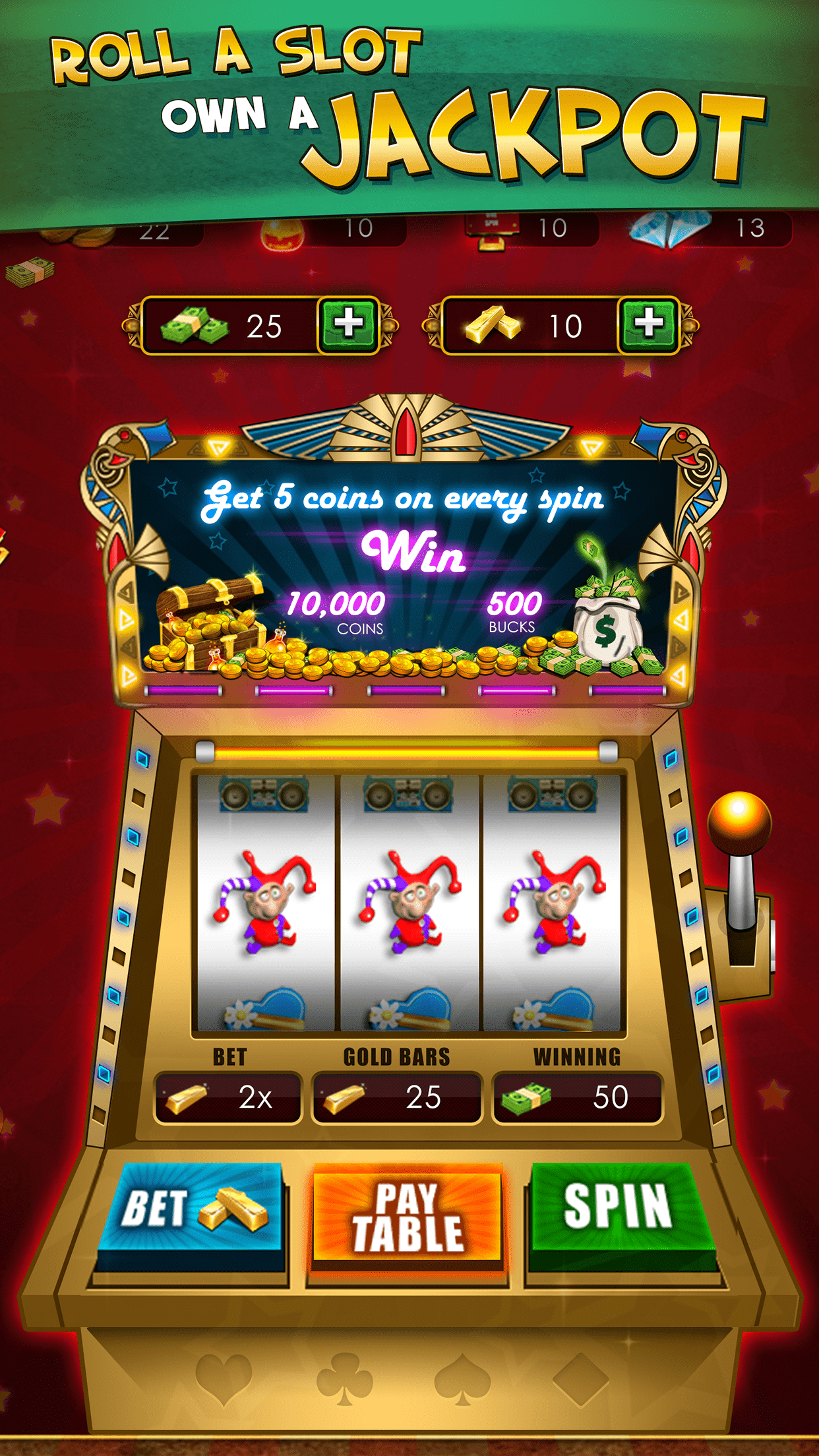 Pharaoh's Party: Coin Pusher