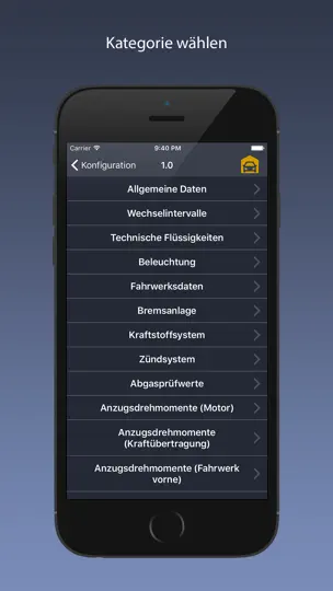 Screenshot von TechApp Für Opel auf dem iPhone 3