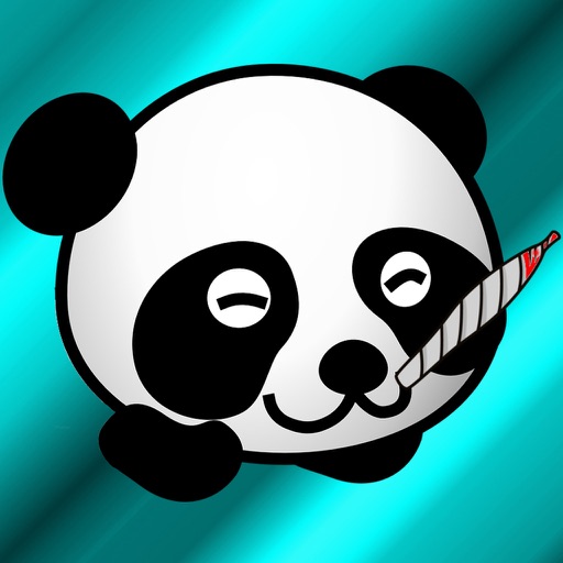 Puffing Panda Icon