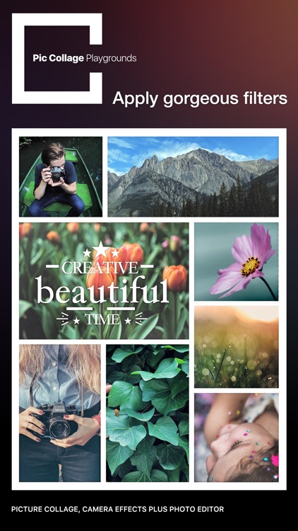 Pic Collage Playgrounds – picture collage, camera effects plus photo editor screenshot-3
