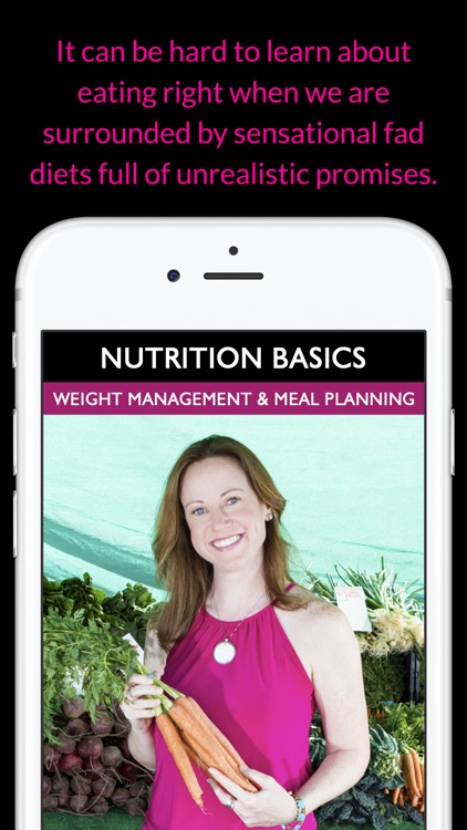 Nutrition Basics: Weight Management & Meal Planning