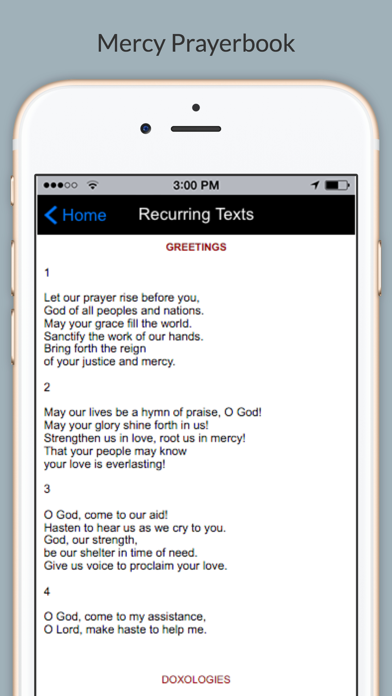 Screenshot #2 pour Mercy Prayerbook