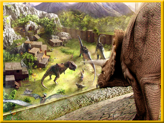 Ultimate Dinosaur Simulator 2016- Deadly Jurassic Rampage Assault Challenge iPad screenshot
