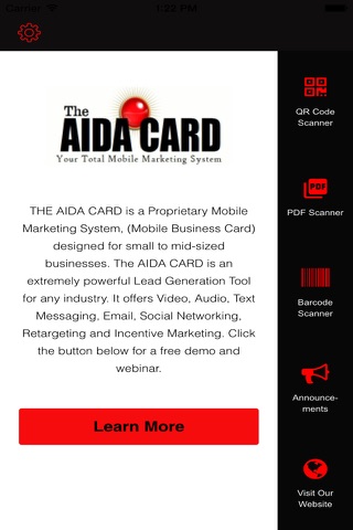 Aida Card QR Scanner screenshot 3