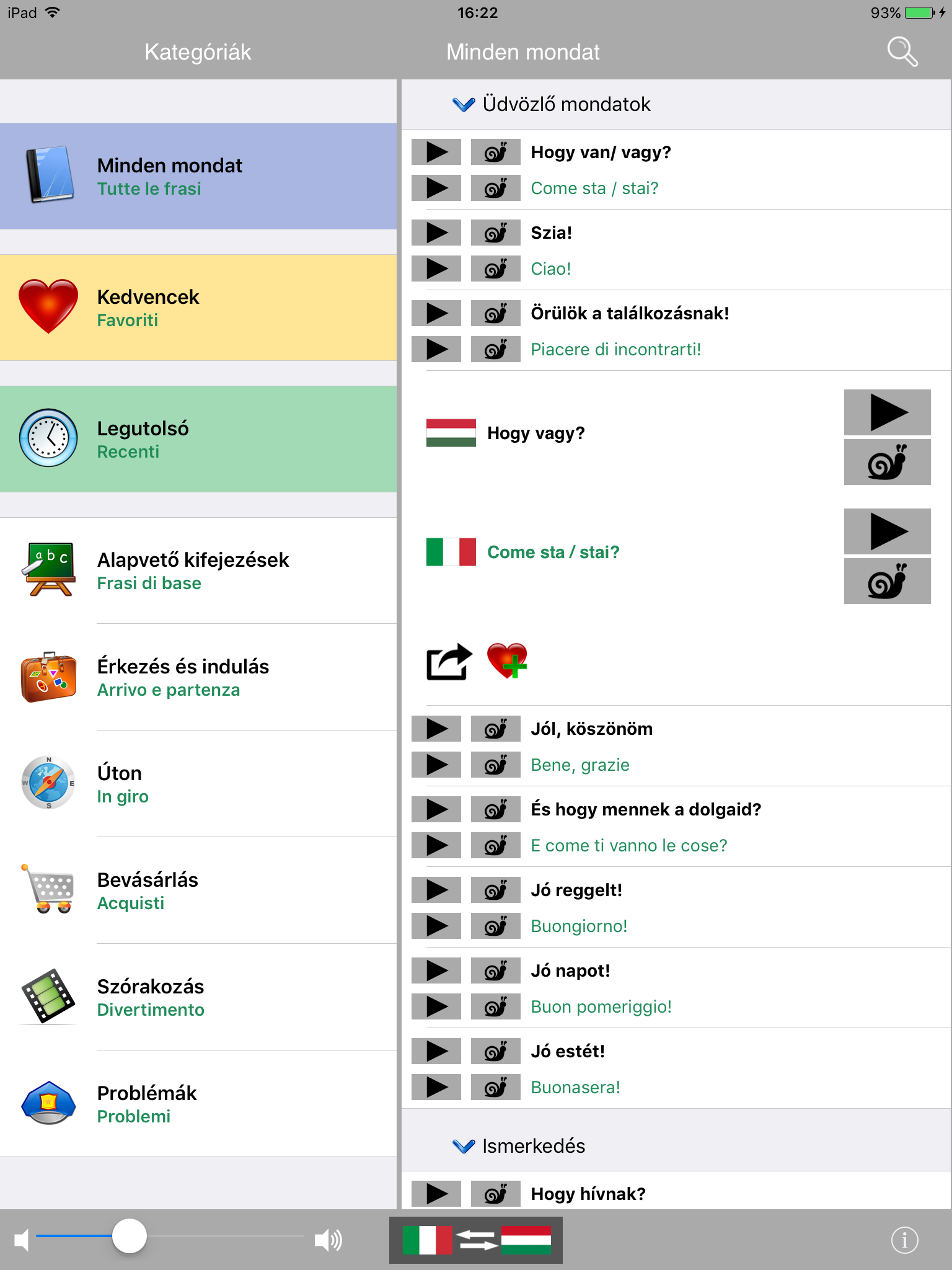 Magyar / Olasz kifejezéstár - Italian / Hungarian phrasebook - Multiphrasebook