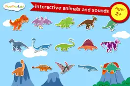 Game screenshot Dinosaur Sounds, Puzzles and Activities for Toddler and Preschool Kids by Moo Moo Lab mod apk