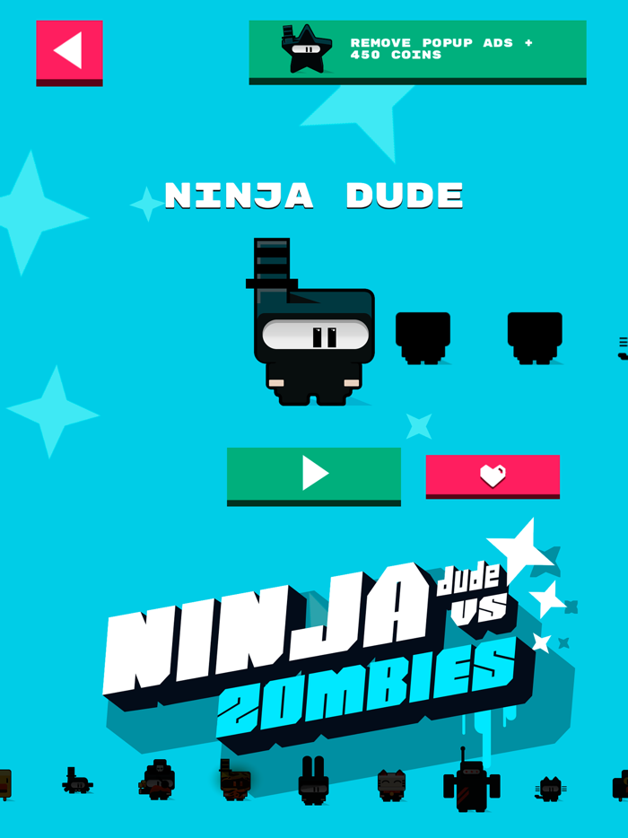 Ninja Dude vs Zombies - endless tap n slash zombie arcade game