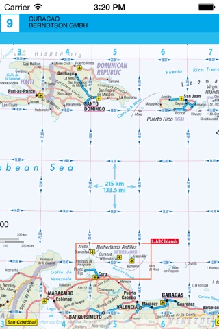Curacao. Road map. screenshot 4