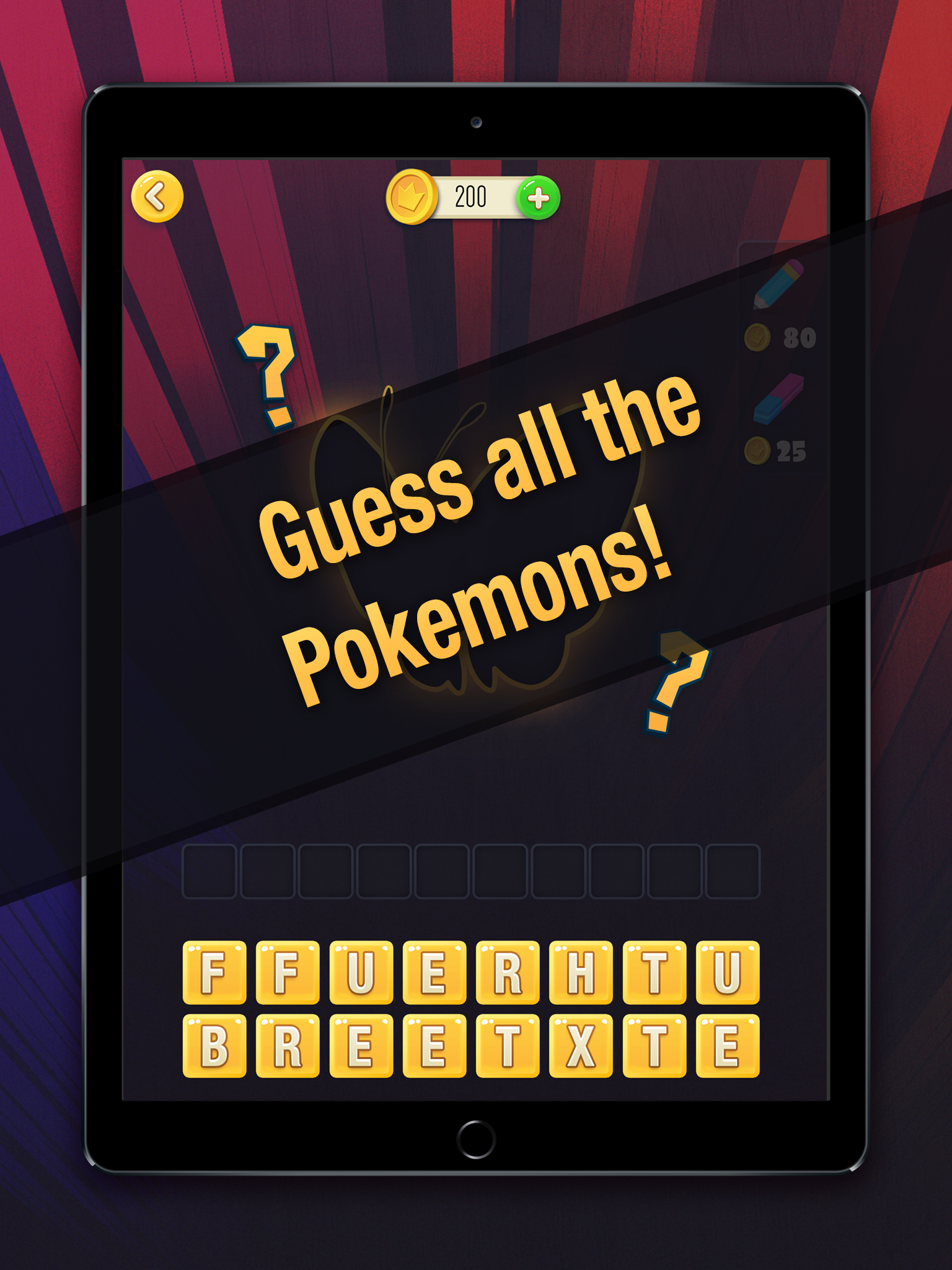 Quiz for Pokemon - Guess The Monster
