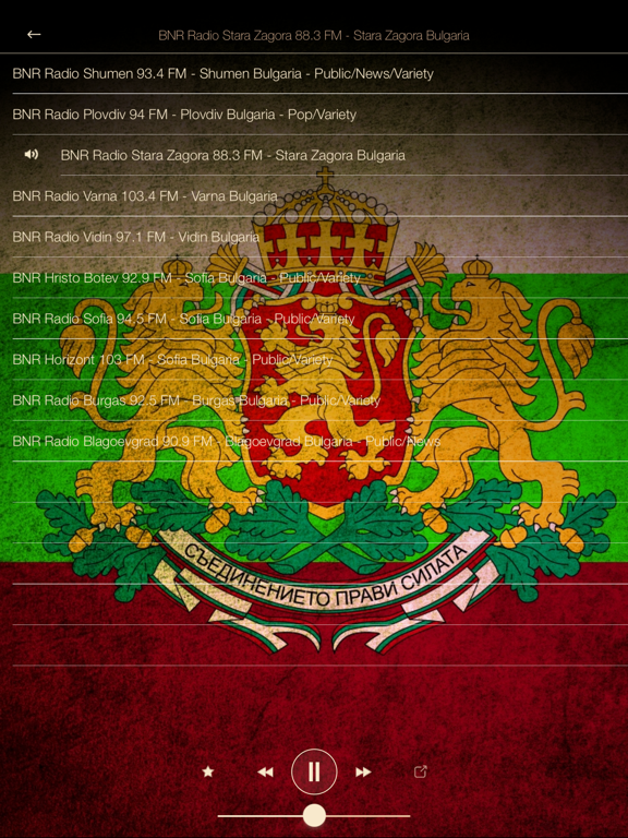 Screenshot #5 pour Bulgaria Music ONLINE Radio News