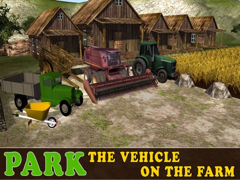 Screenshot #6 pour batteuse agricole simulateur - élevage conduite du tracteur et un camion jeu de simulation