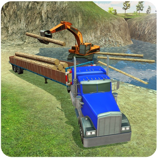 Logging Truck Simulator 3D – A PRO 18 Wheeler Transporter Truck Driver Simulation icon