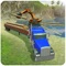 Perform your duty as a logging truck driver and make sure the timber logs get to the said destination on time