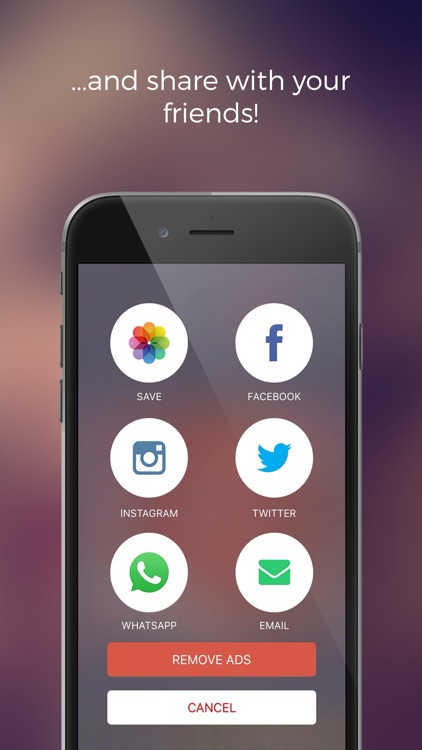 BlendShop - blend photos for instagram & facebook screenshot-4