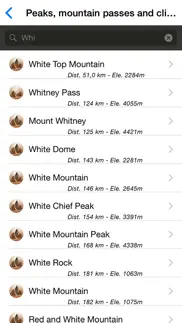 us mountains, peaks and hills in augmented reality iPhone Captures Décran 3