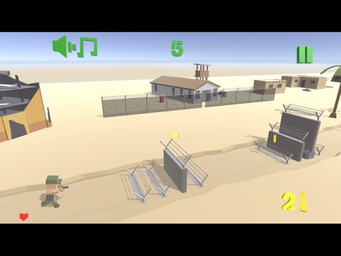 Military Jump: Army Jumping Game iPad screenshot