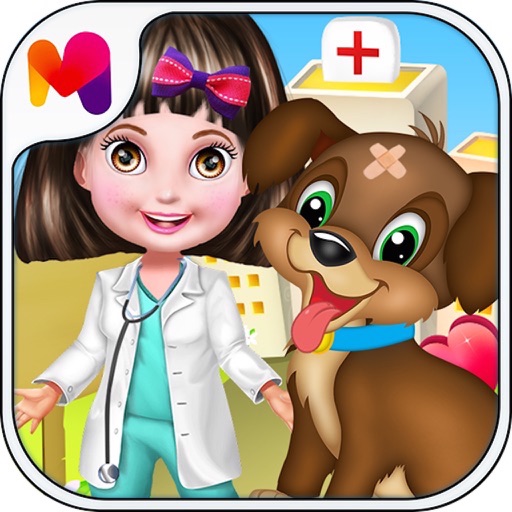 Maria Baby Pet Vet & Little Puppy Doctor - pet salon & kids spa games!