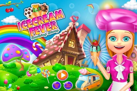 Ice Cream Fever Cooking Girls Game screenshot 3
