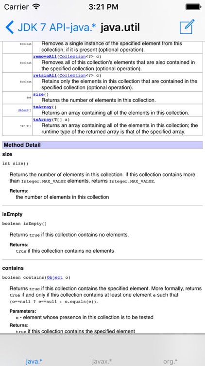 Java Platform, Standard Edition 7 API Specification screenshot-4