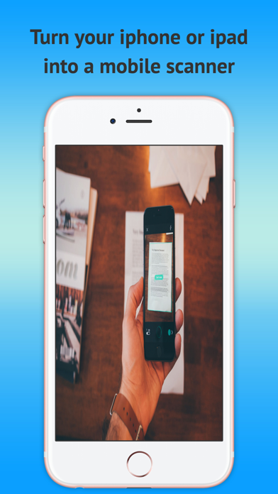 OCR PDF Scanner-Free iPhone screenshot