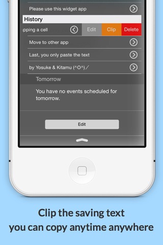 Clip & Paste - Copy and paste easily with widget screenshot 2