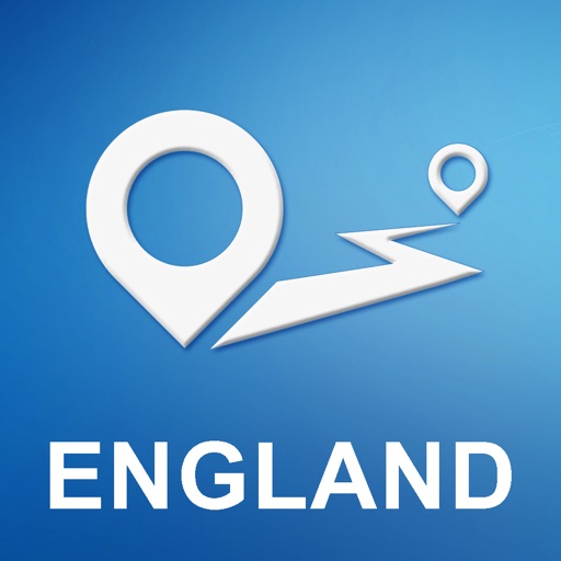 England, UK Offline GPS Navigation & Maps icon