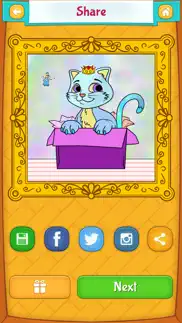 jeux de coloriage chat iPhone Captures Décran 4