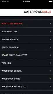 waterfowl hunting calls - the ultimate waterfowl hunting calls app for ducks, geese & sandhill cranes - bluetooth compatible iphone screenshot 2