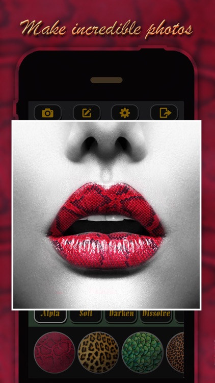 Pic Morph Wild Mix - Transform yr Skin or Face with Extraordinary Pattern and Animal Texture.s