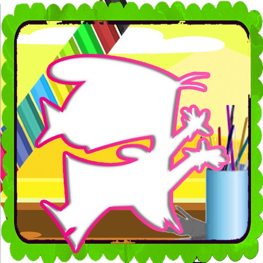 Paint Kids Game Cast Dexter Laboratory Edition icon